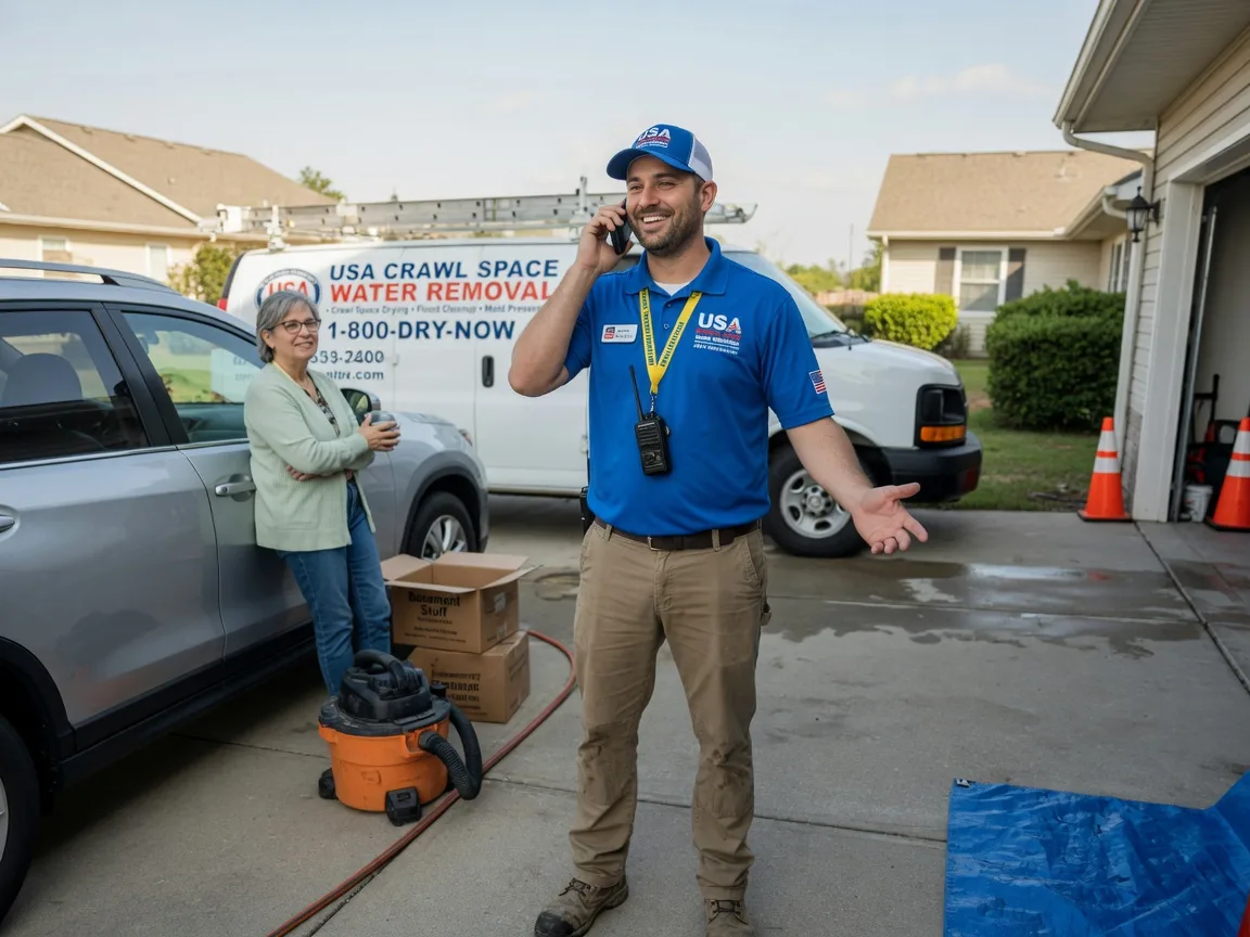 Crawl Space Water Removal Etowah, AR FAQs